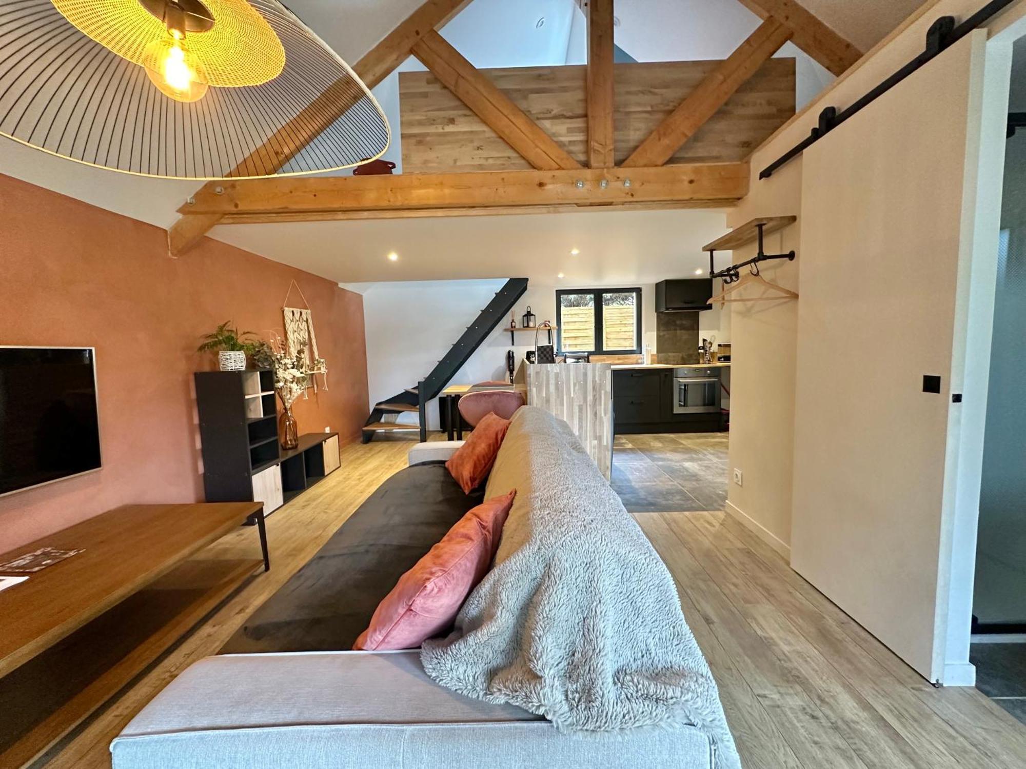 La Ptite Maison Proche Rouen La Vaupalière Exteriör bild