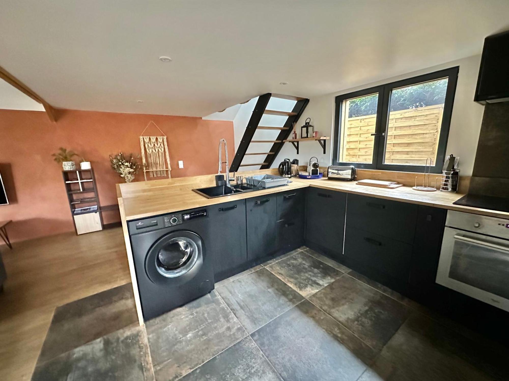 La Ptite Maison Proche Rouen La Vaupalière Exteriör bild