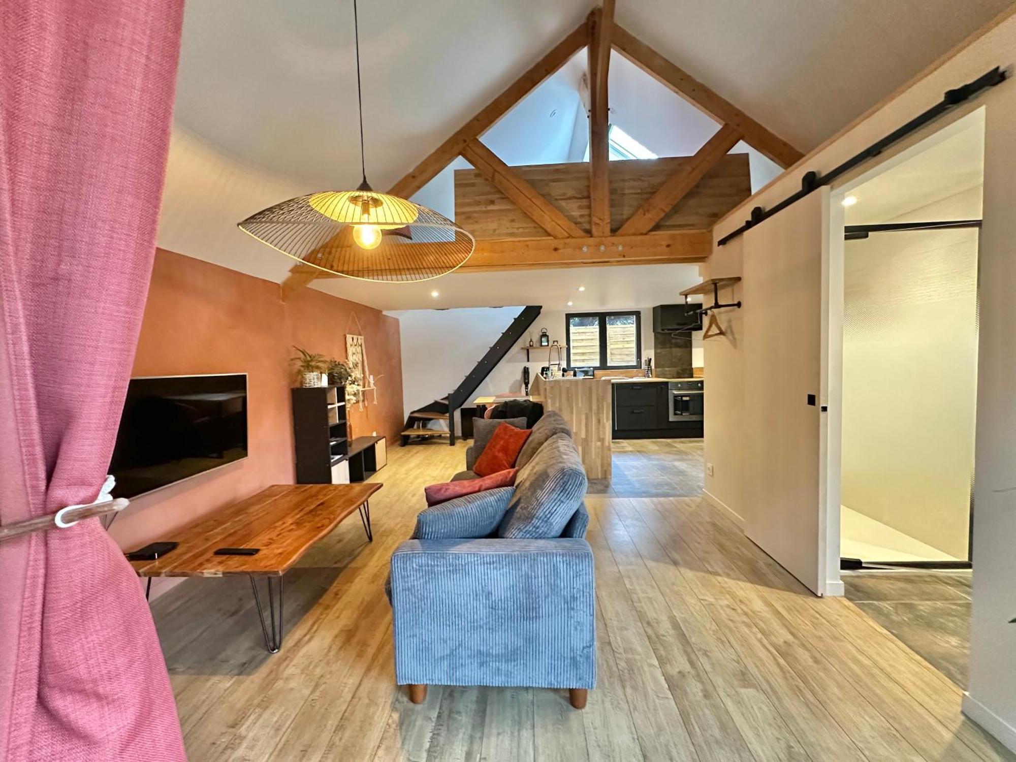 La Ptite Maison Proche Rouen La Vaupalière Exteriör bild
